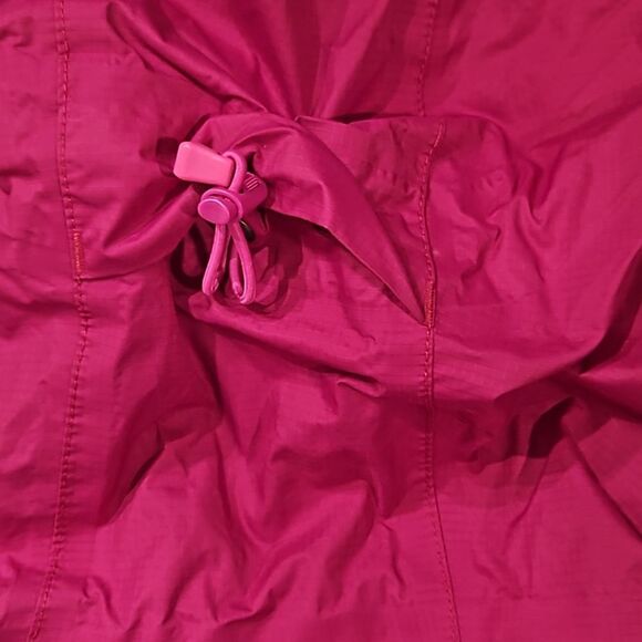 The North Face Jacket Womens Small HyVent Hooded Windbreaker Zipper Pink - Picture 5 of 7